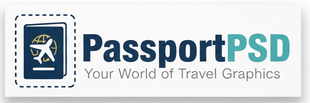 USA Passport PSD Template